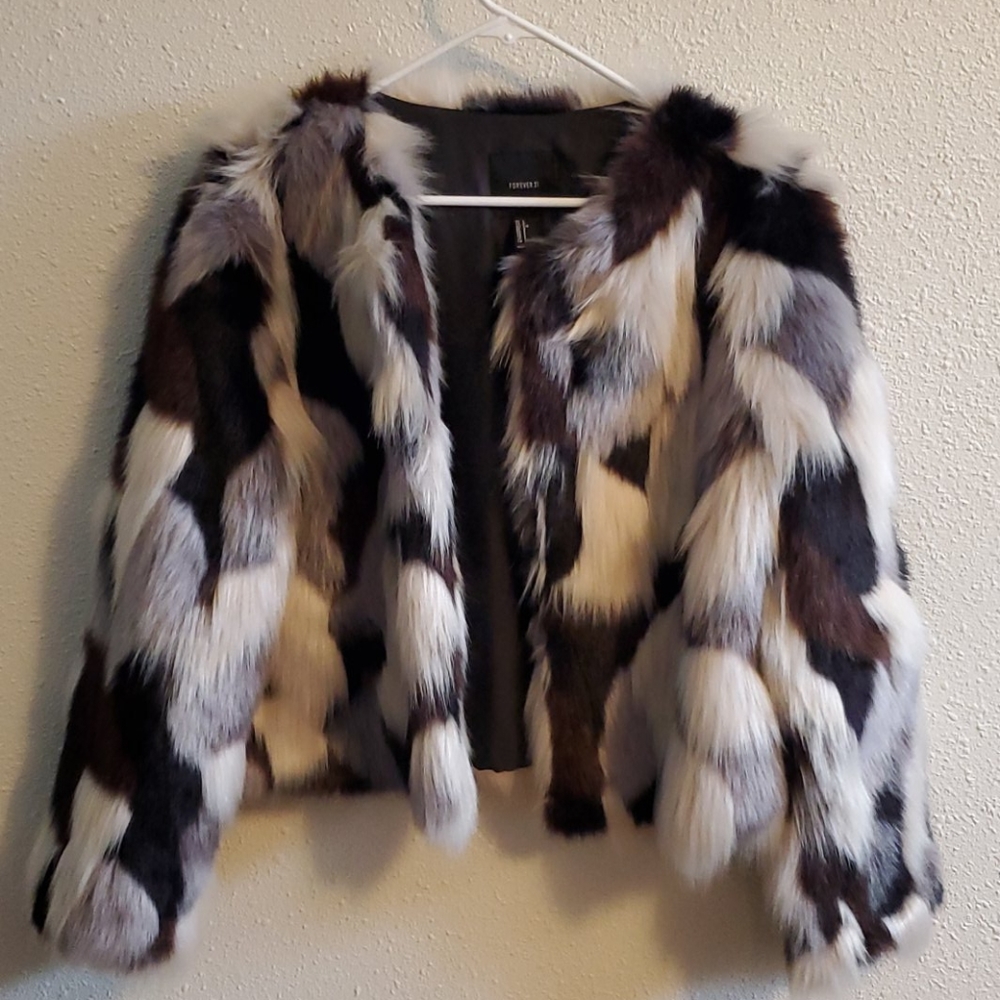 Forever 21 Faux Fur Jacket